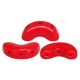 Les perles par Puca® Arcos beads Opaque coral red 93200